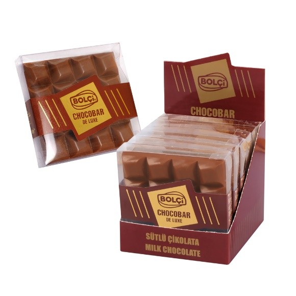 CHOCOBAR DE LUXE - SÜTLÜ ÇİKOLATA TABLETİ 60 g