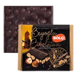 BİTTER ÇİKOLATALI BÜTÜN FINDIKLI TABLET 90 g