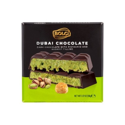 Fıstıklı Kadayıf Dolgulu Bitter Çikolata 90 g