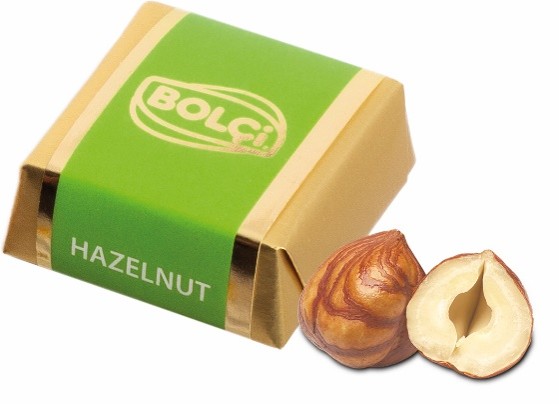 FINDIKLI GIANDUYA DOLGULU SÜTLÜ ÇİKOLATA ÖZEL KÜP (AÇIK YEŞİL) 2,5 kg