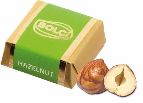 FINDIKLI GIANDUYA DOLGULU SÜTLÜ ÇİKOLATA ÖZEL KÜP (AÇIK YEŞİL) 2,5 kg