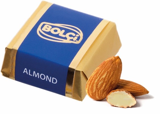BÜYÜK BADEM DOLGULU SÜTLÜ ÇİKOLATALI ÖZEL KÜP (LACİVERT) 2,5 kg