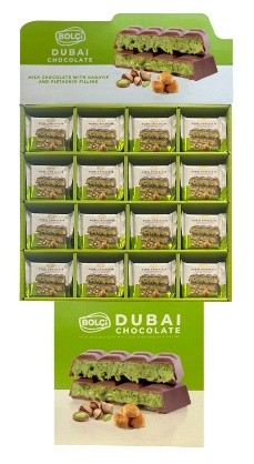 Fıstıklı Kadayıf Dolgulu Sütlü Çikolata 100 g (Flowpack - Stand)