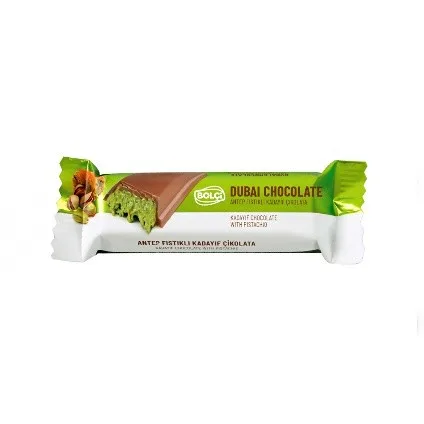 Fıstıklı Kadayıf Dolgulu Sütlü Çikolata 30 g