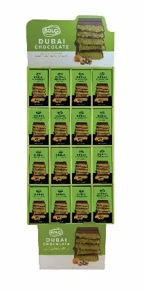 Fıstıklı Kadayıf Dolgulu Bitter Çikolata 200 g (Stand)
