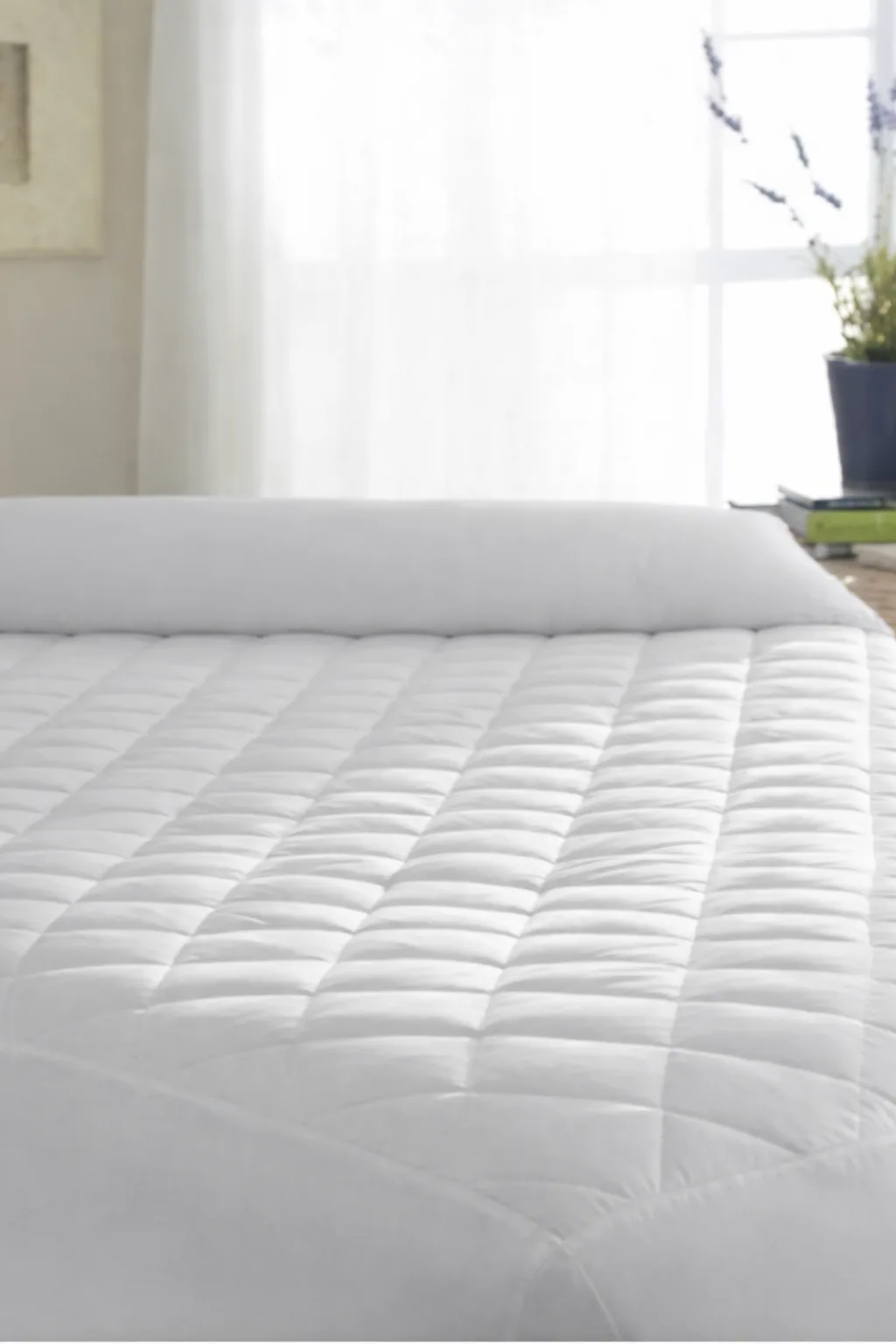 Kapitoneli Sıvı Geçirmez Fitted Tek Kişilik Alez – 90x190 cm