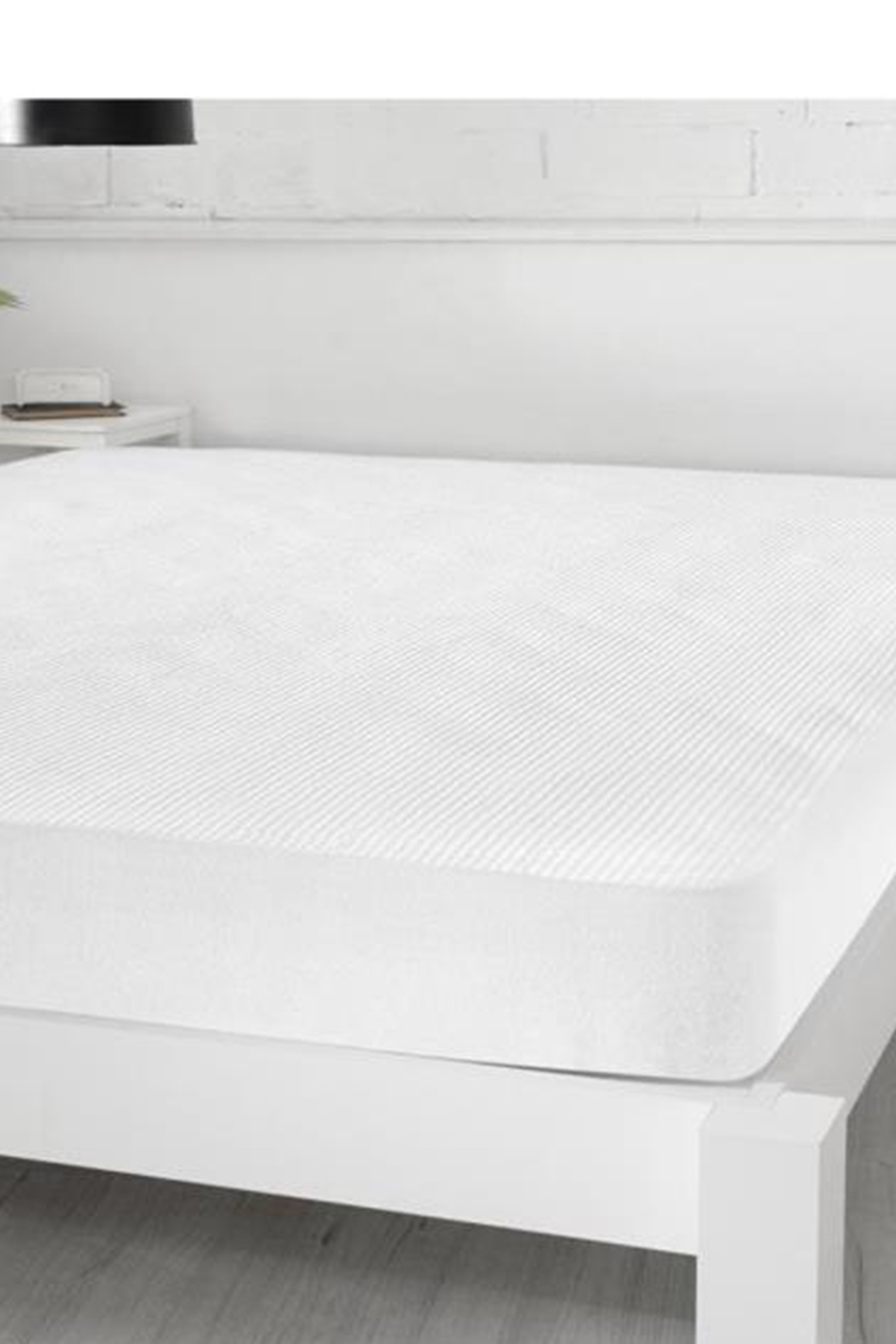3D Kapitoneli Sıvı Geçirmez 90X190cm Fitted Tek Kişilik Alez