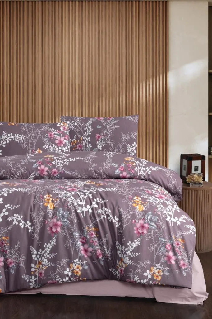 Atra 6 Parça Comforter Çeyiz Seti Gül Kurusu