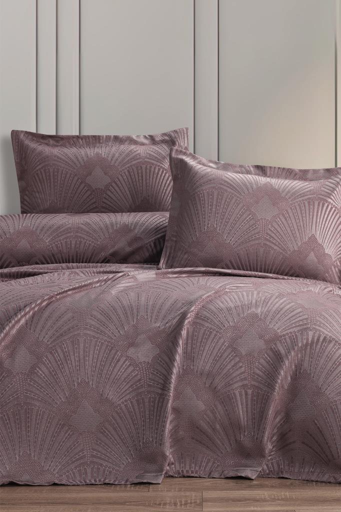 Firdevs 3 Parça Çift Kişilik Pike Takımı 240x260 Pudra