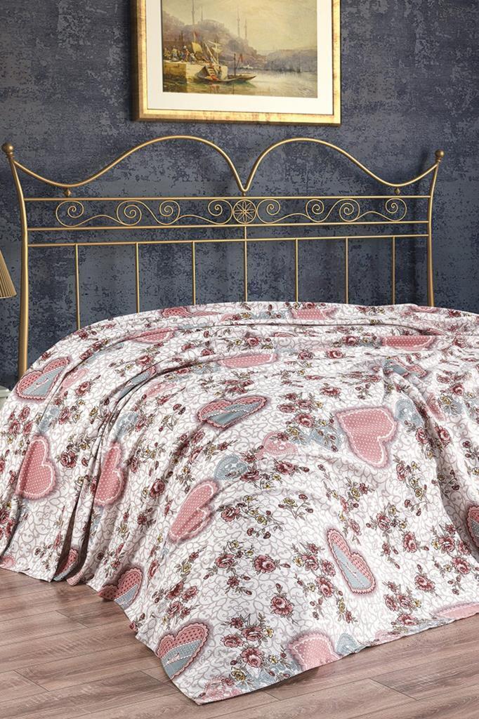 Vira Çift Kişilik %100 Pamuklu 240x220 cm Tek Pike