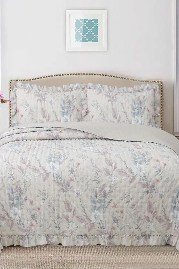 Breeze Orman Melodisi Çift Kişilik Yatak Örtüsü 240x260