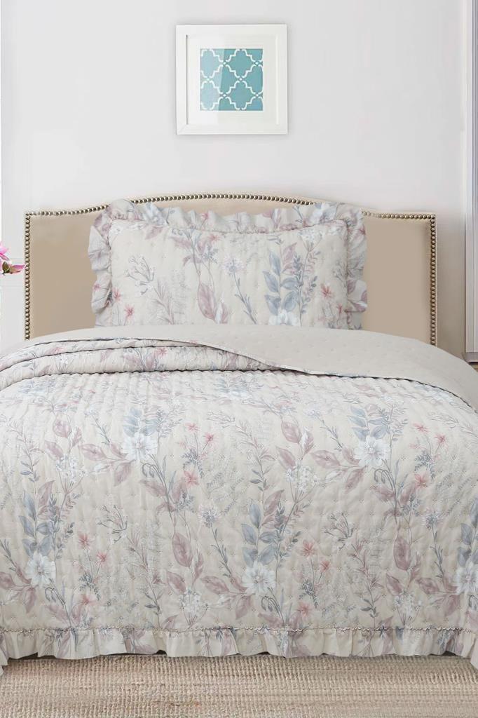 Breeze Orman Melodisi Tek Kişilik Yatak Örtüsü 180x240