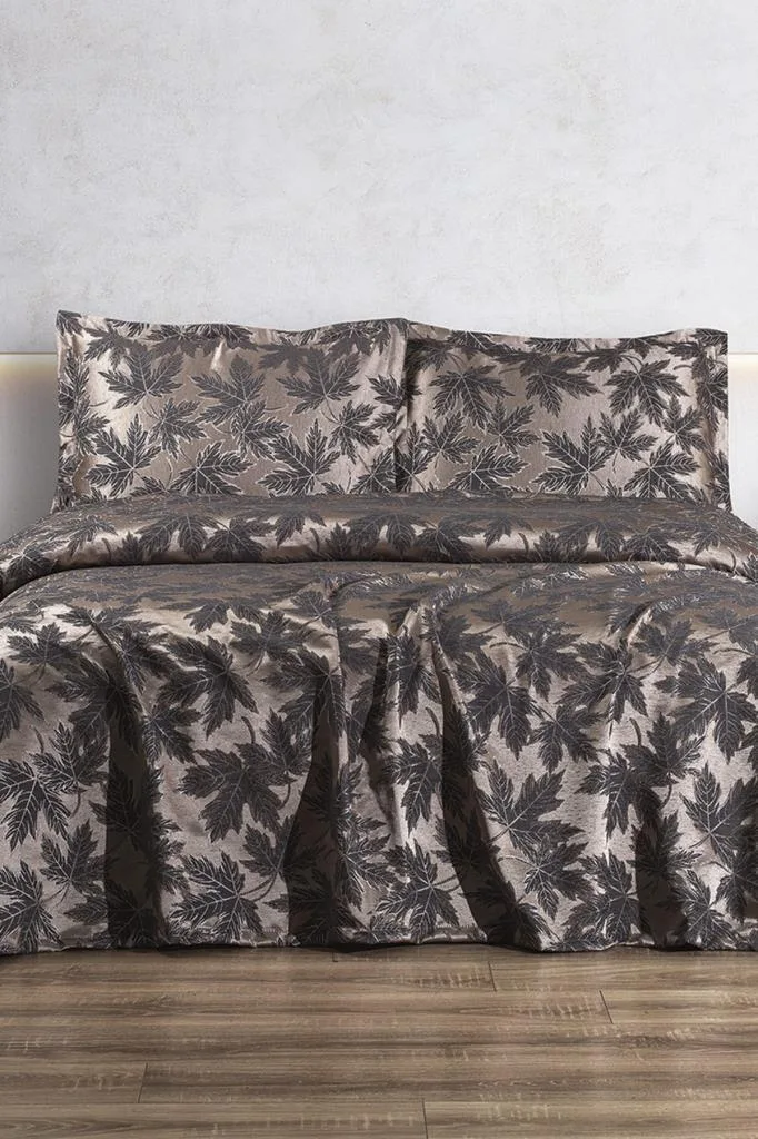 3 Parça Çift Kişilik Pike Takımı 230x250 – Antrasit