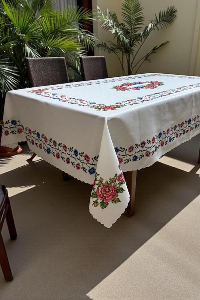 Rengül Dertsiz Masa Örtüsü 150x200 cm