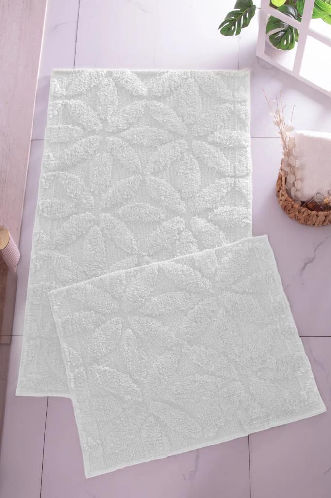 Papatya 2'li Paspas Takımı Ekru