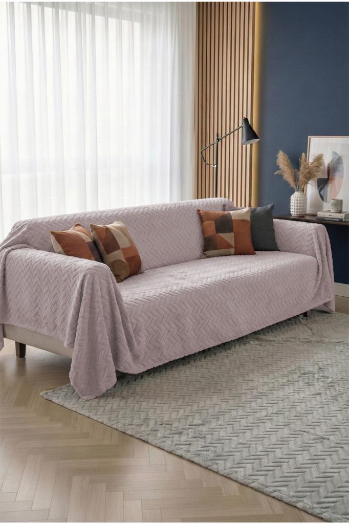 Wellsoft Süngerli Koltuk Örtüsü 170x210 Cm Pudra