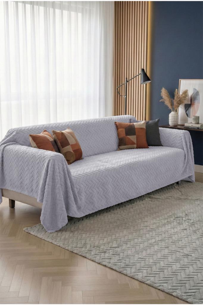 Wellsoft Süngerli Koltuk Örtüsü 170x210 Cm Gri