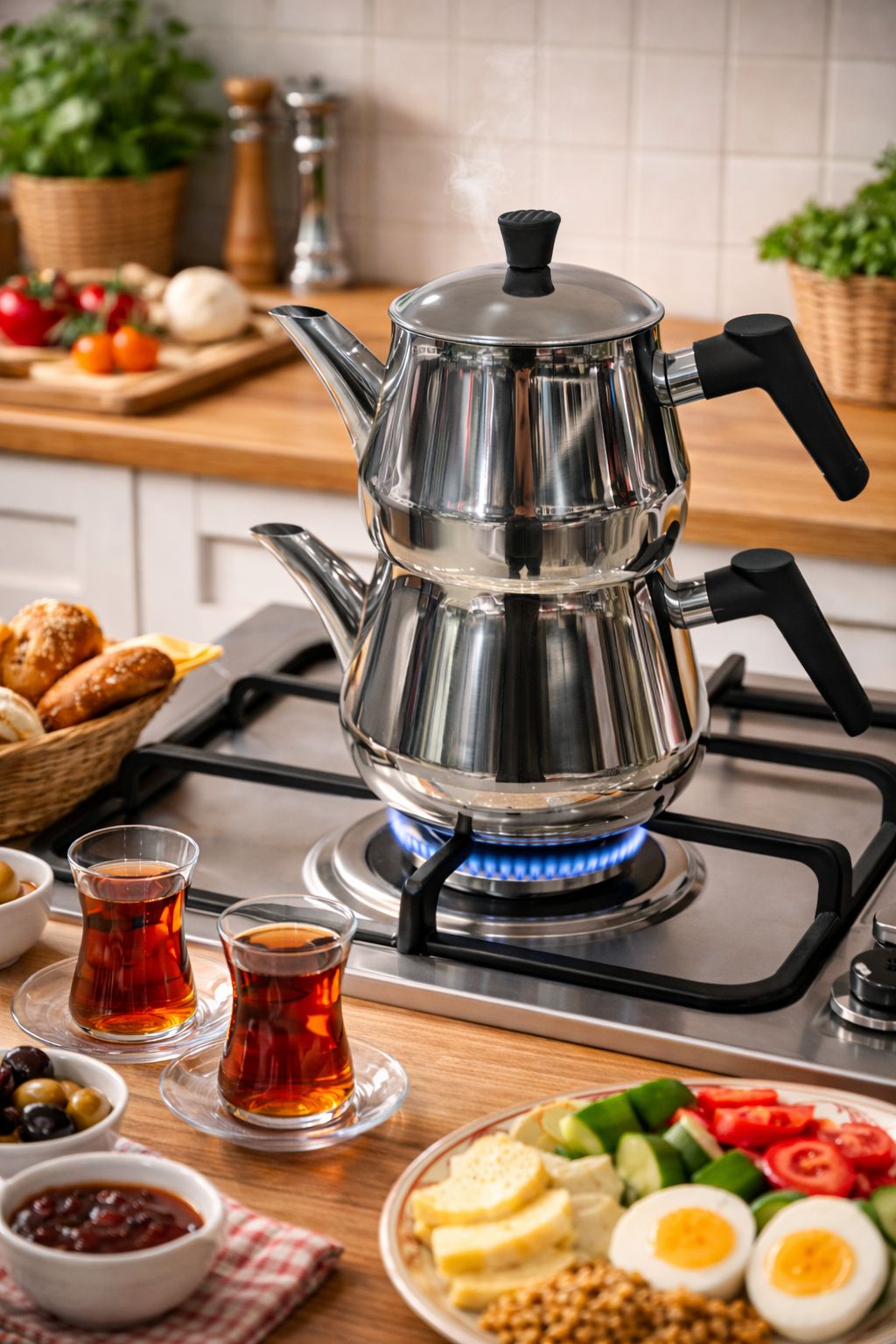 ÇETCOOK DAMLA BÜYÜK BOY ÇAYDANLIK