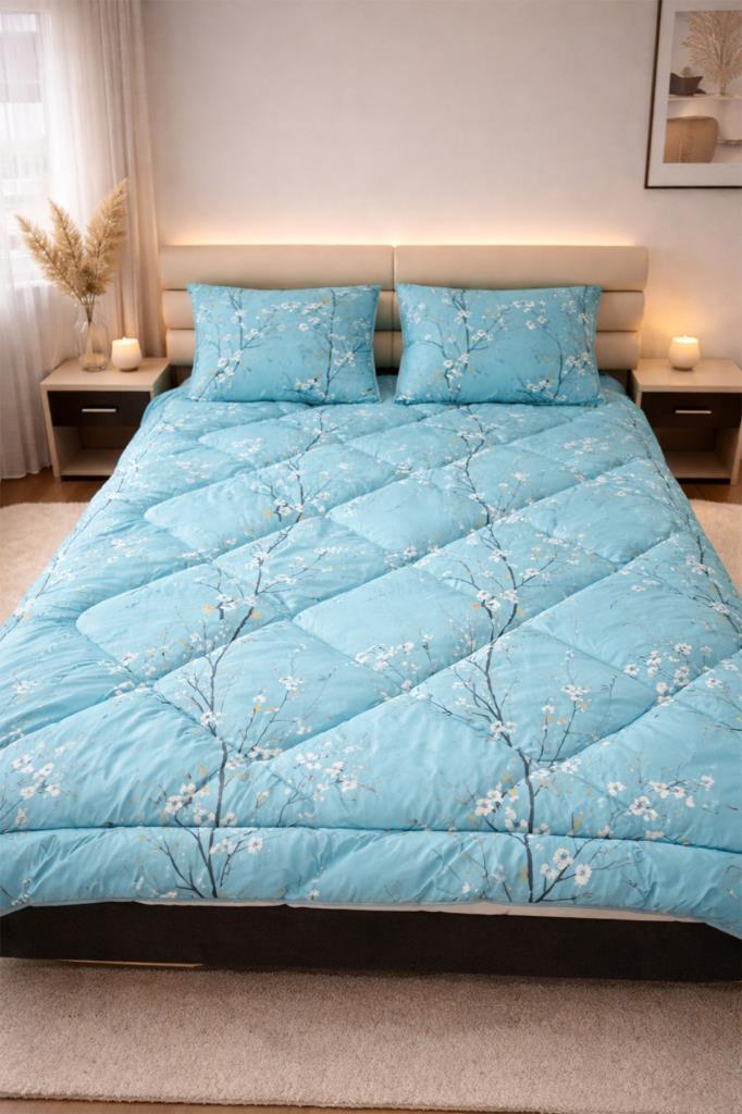 Papatya Wellsoft 195x215 Cm Çift Kişilik Yorgan Takımı