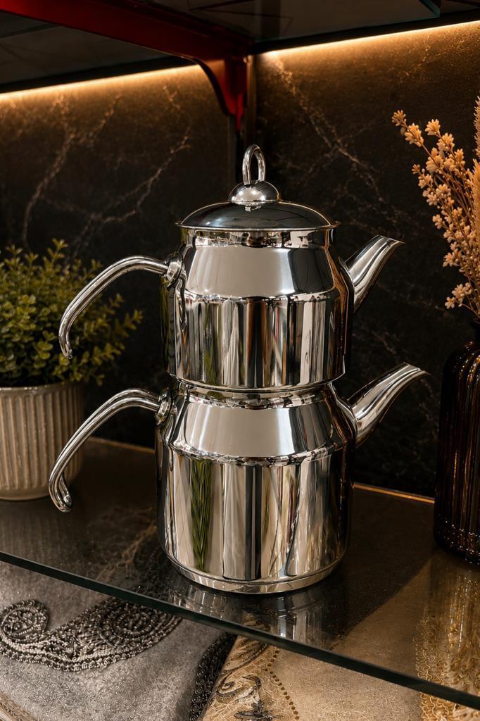 ÇETCOOK Elit Metal Kulp Küçük Boy Çaydanlık