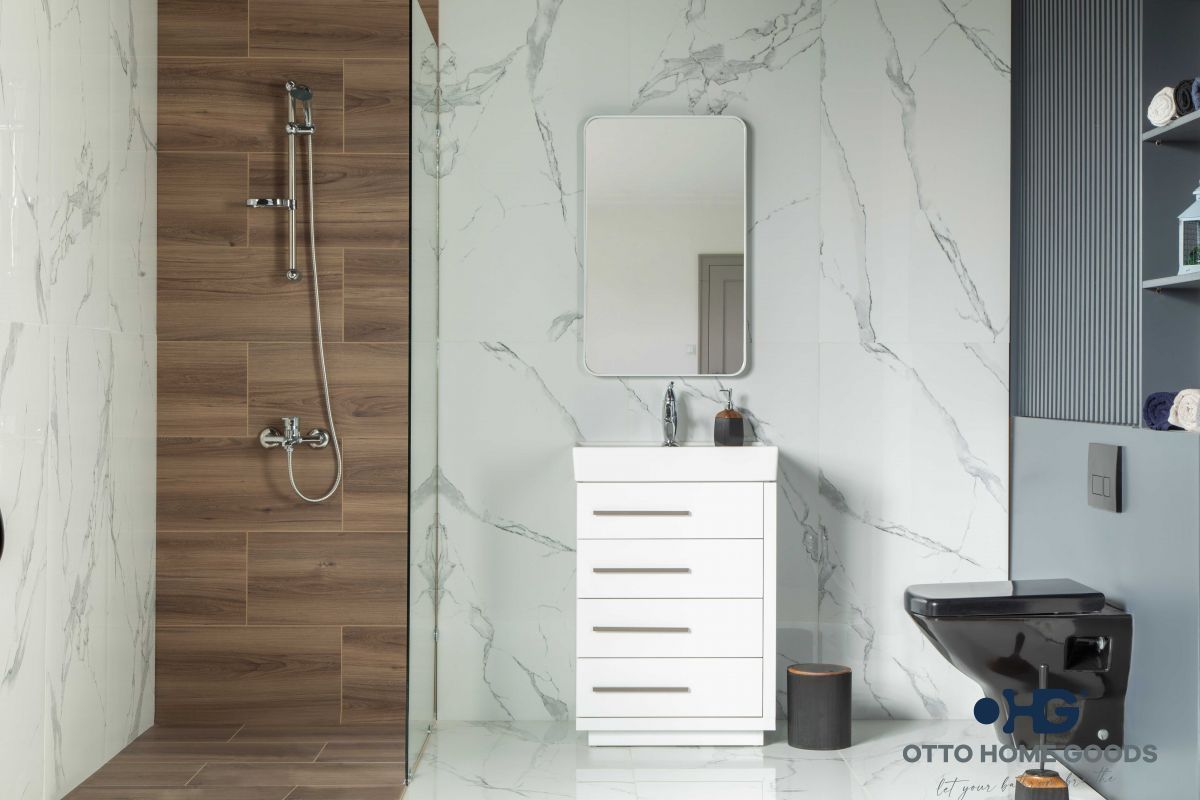 Adora 24″ Beyaz Banyo Dolabı