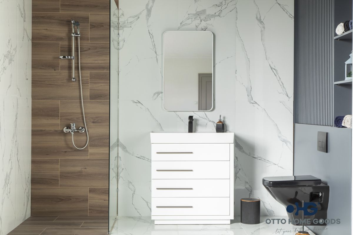 Adora 32″ Beyaz Banyo Dolabı
