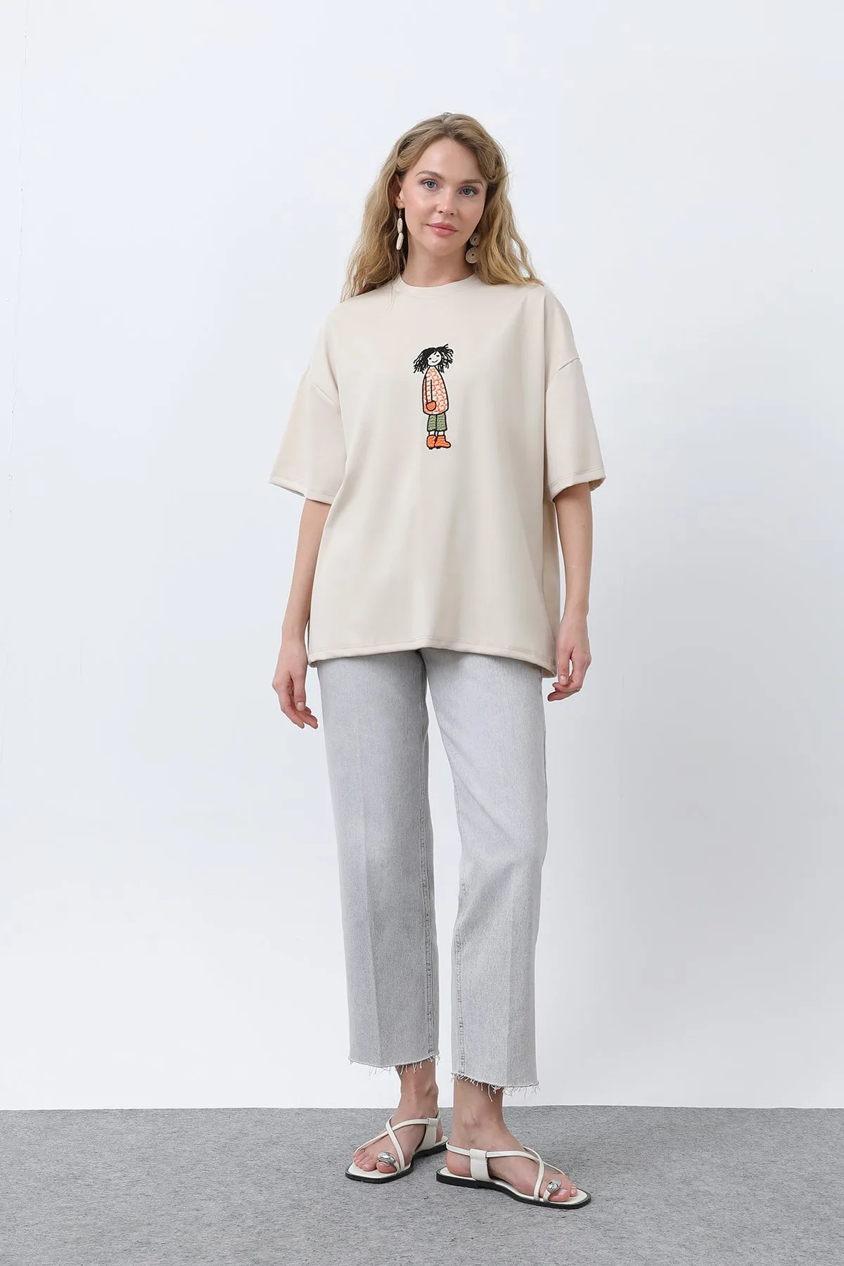 32355 - BEIGE – Bej, LXL-SM