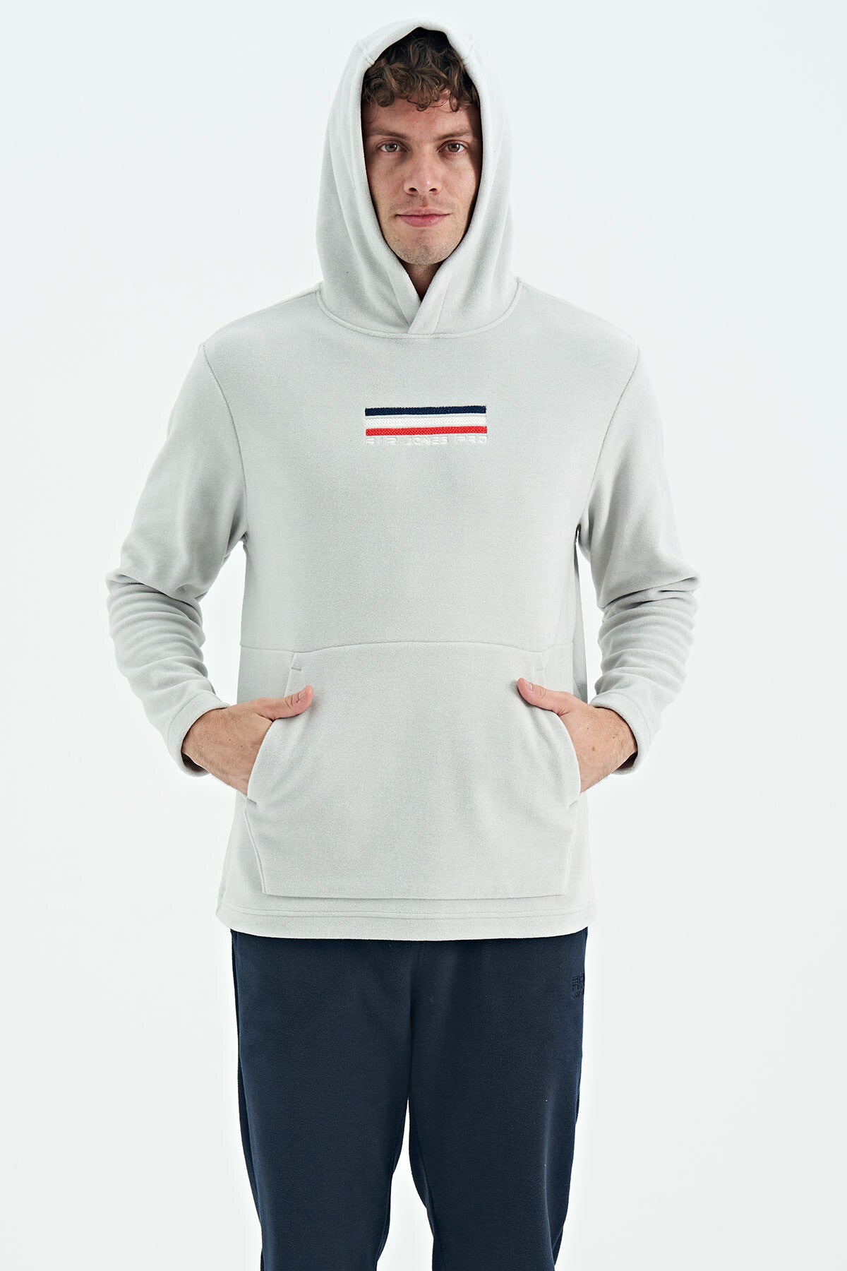 Hern Taş Erkek Polar Sweatshirt - 88301 - Taş
