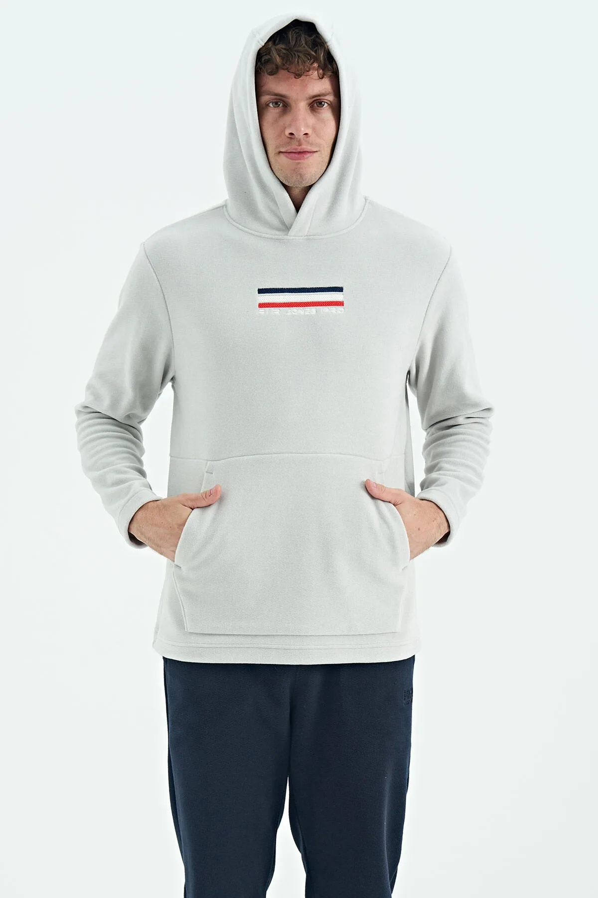 Hern Taş Erkek Polar Sweatshirt - 88301 - Taş – Taş, S