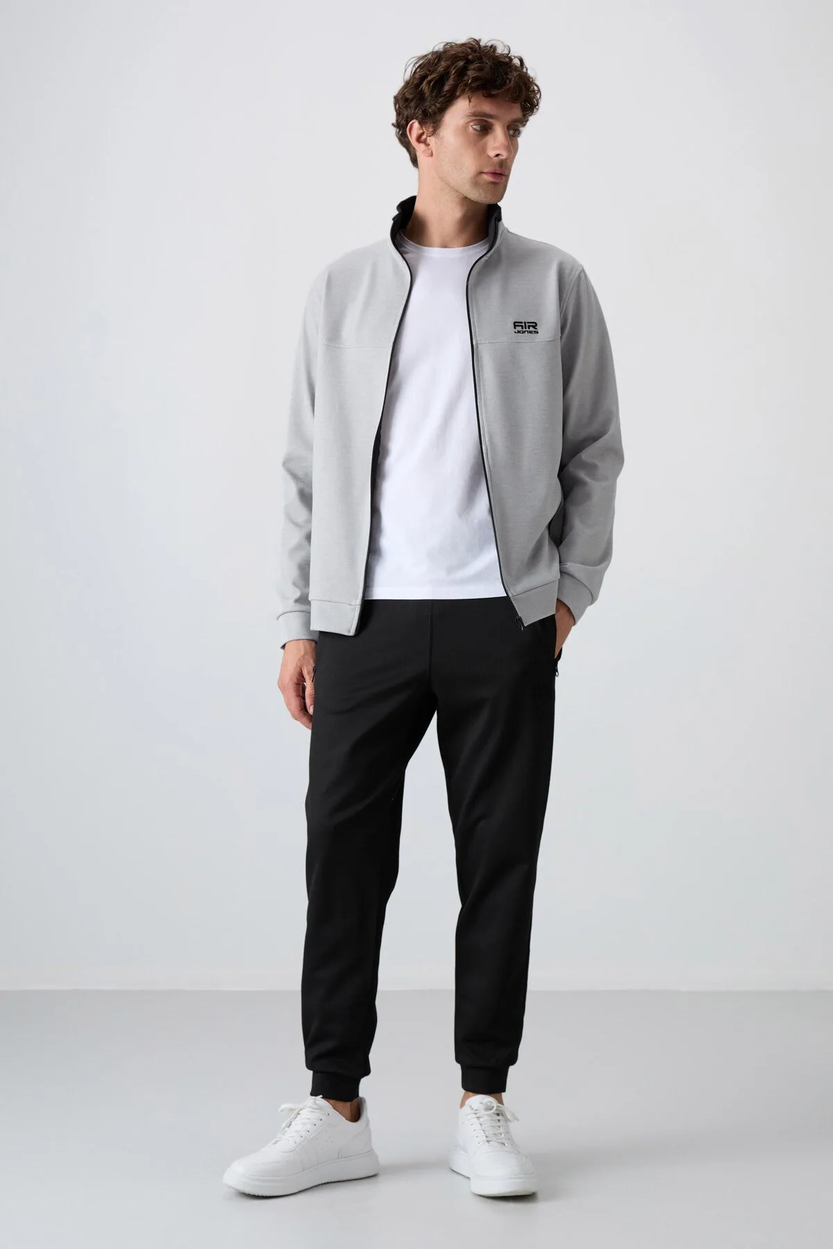 Hugo Gri Melanj - Siyah Jogger Erkek Eşofman Takım - 85198 - Gb melanj/siyah – Gb Melanj, S