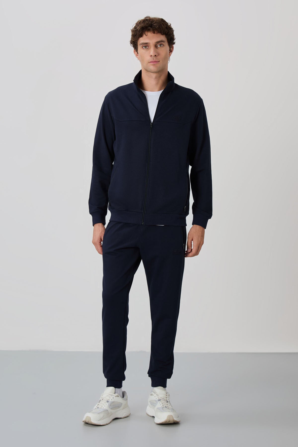 Anton İndigo Jogger Eşofman Takım - 85178 - İndigo/indigo