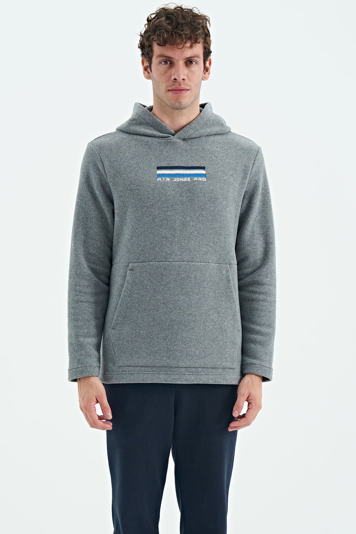 Hern Gri Melanj Erkek Polar Sweatshirt - 88301 - Gb melanj