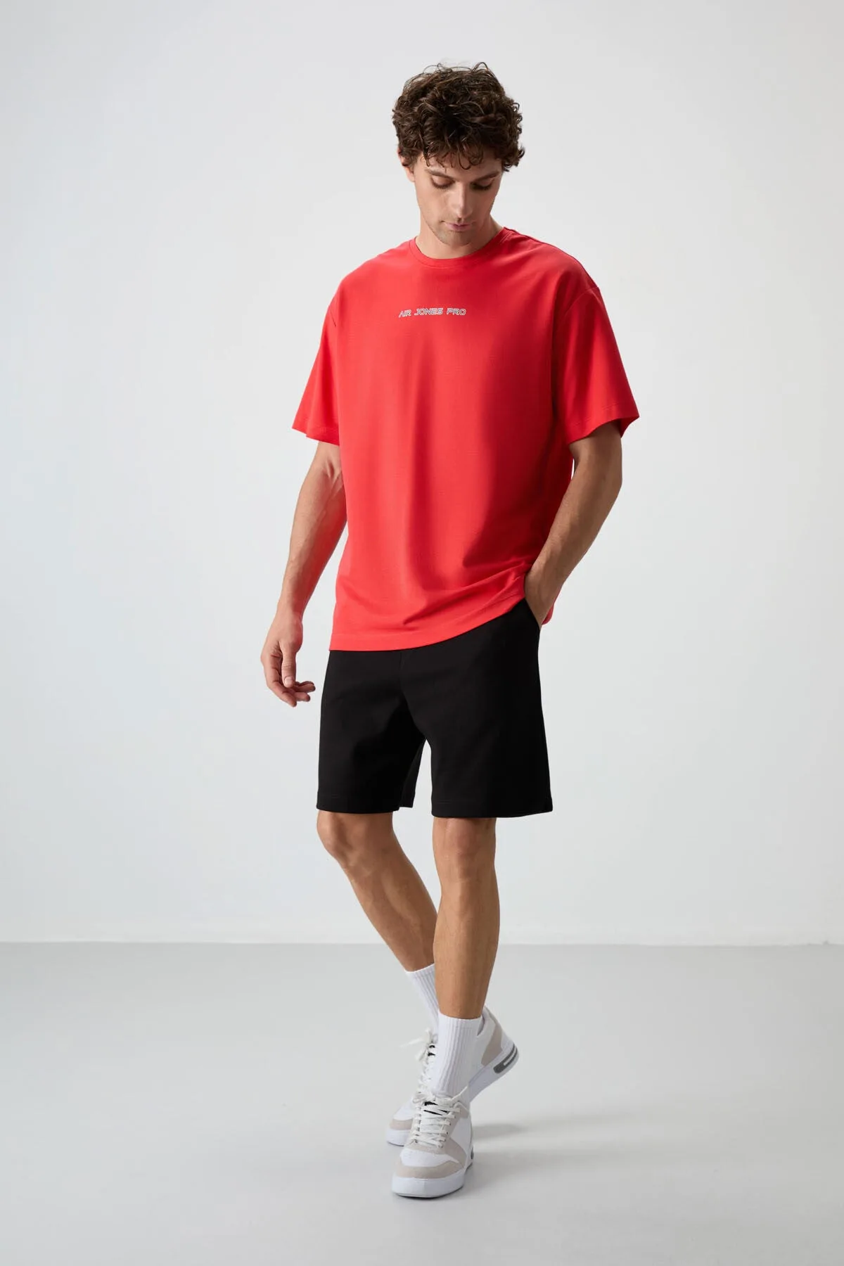 Siyah Pamuklu Kalın Yumuşak Dokulu Comfort Fit Basic Erkek Şort - 81274 - Siyah – Siyah, S