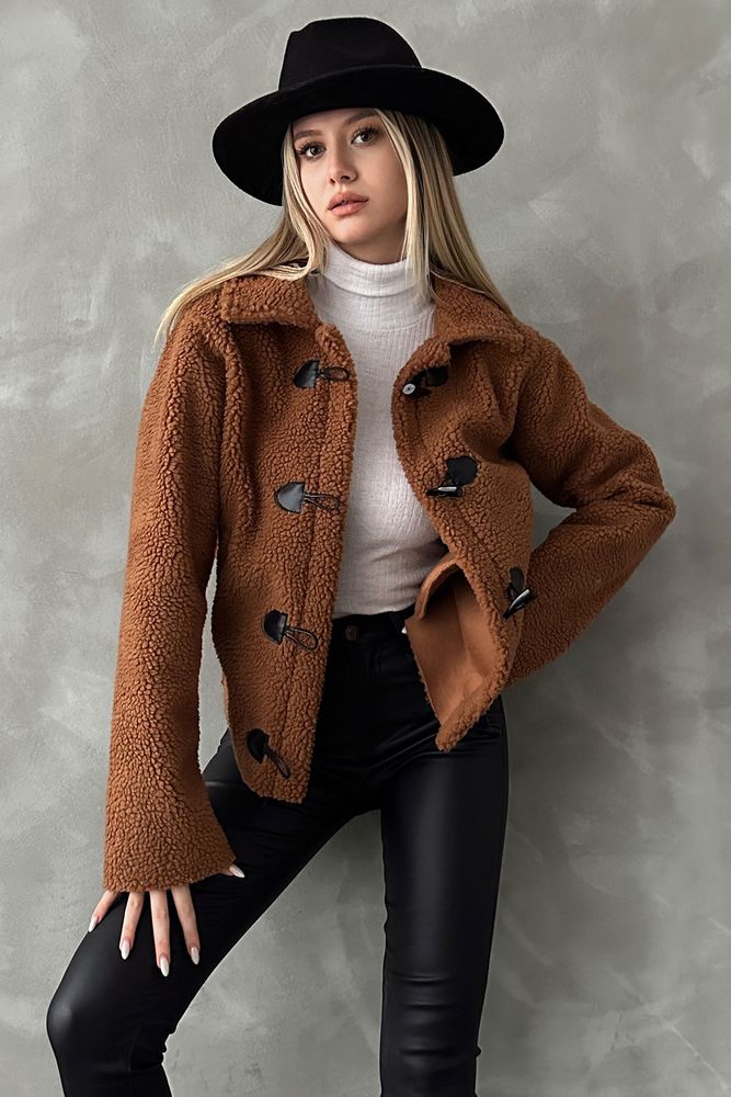 Pamuklu Peluş Toptan Polar - TABA – Taba, S