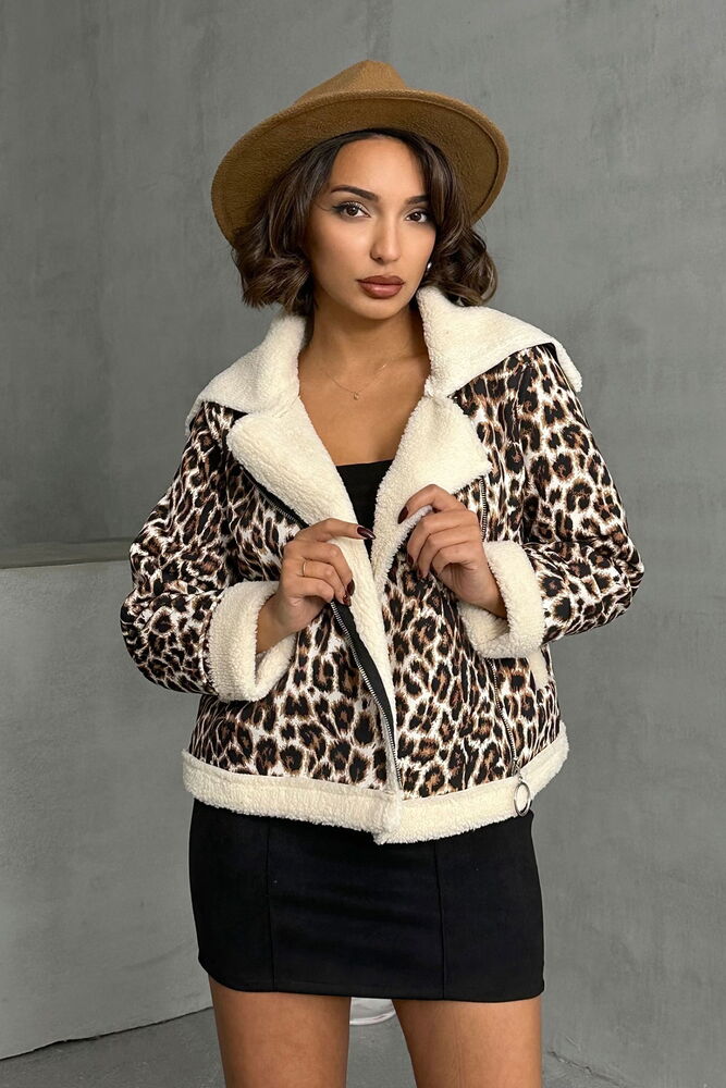Peluş Toptan Mont - LEOPAR D1