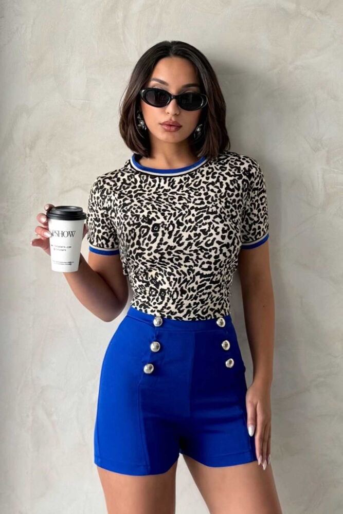 Bisiklet Yaka T - LEOPAR SAKS