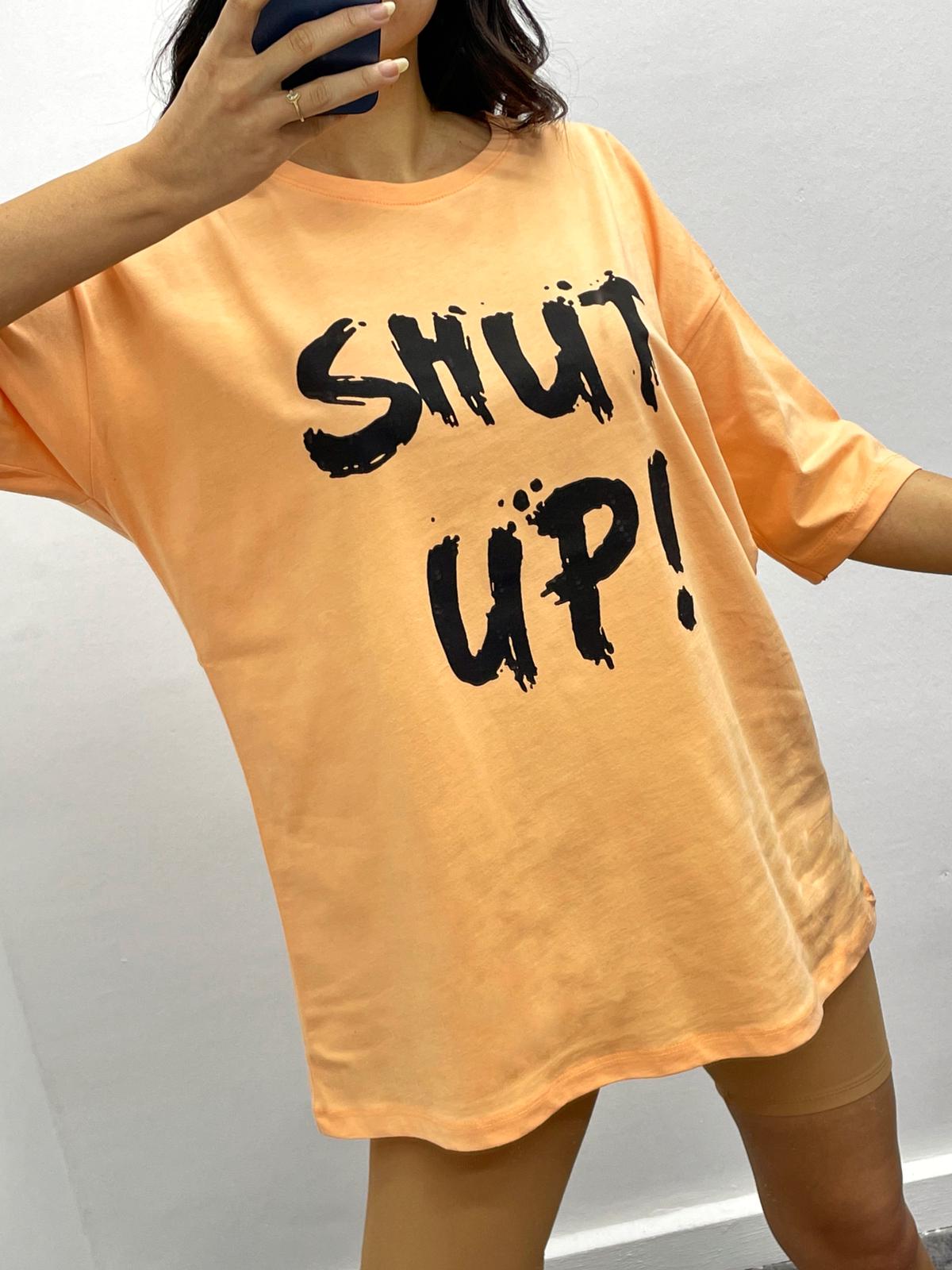 Shut T-Shirt - Turuncu – Turuncu, S-M