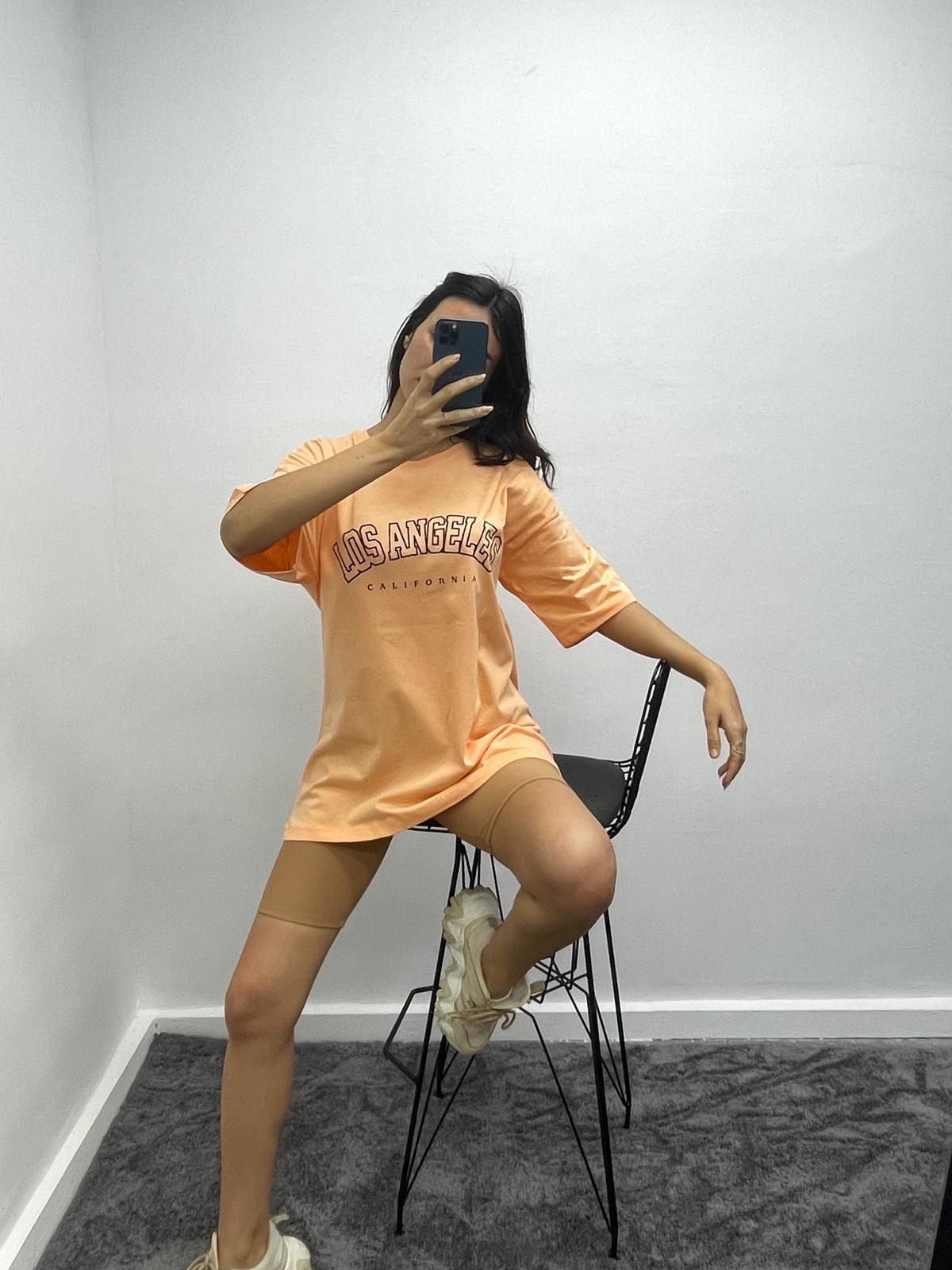 Los Angeles T-Shirt - Turuncu