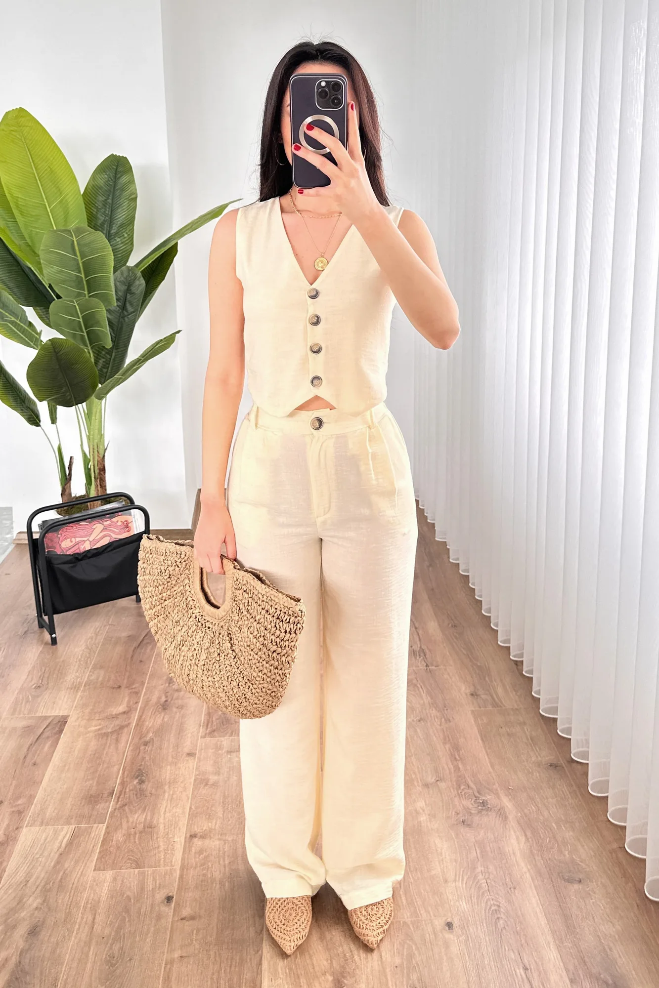 Kırçıllı Desen Sarı Toptan Takım - Sarı – Sarı, S