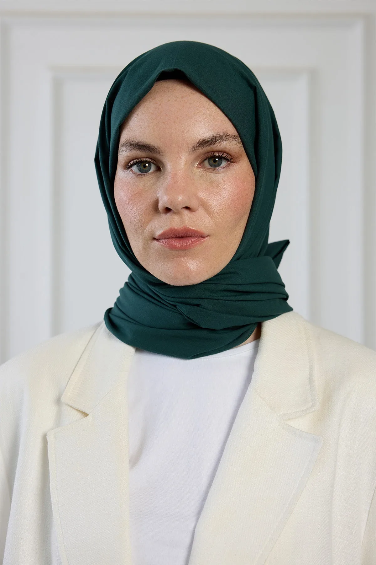 Pure Pamuk Şal - Orman Yeşili - Orman Yeşili