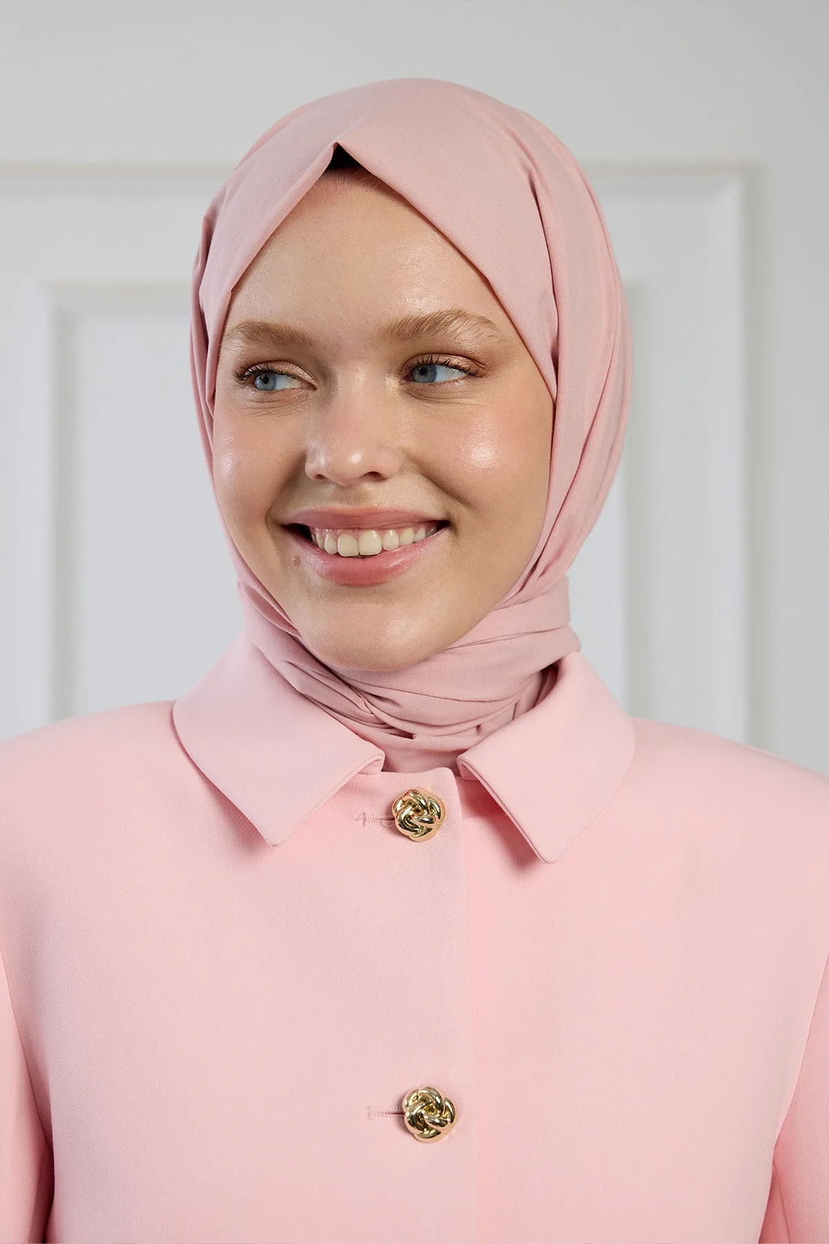 Pure Pamuk Şal - Soft Pembe - Soft Pembe
