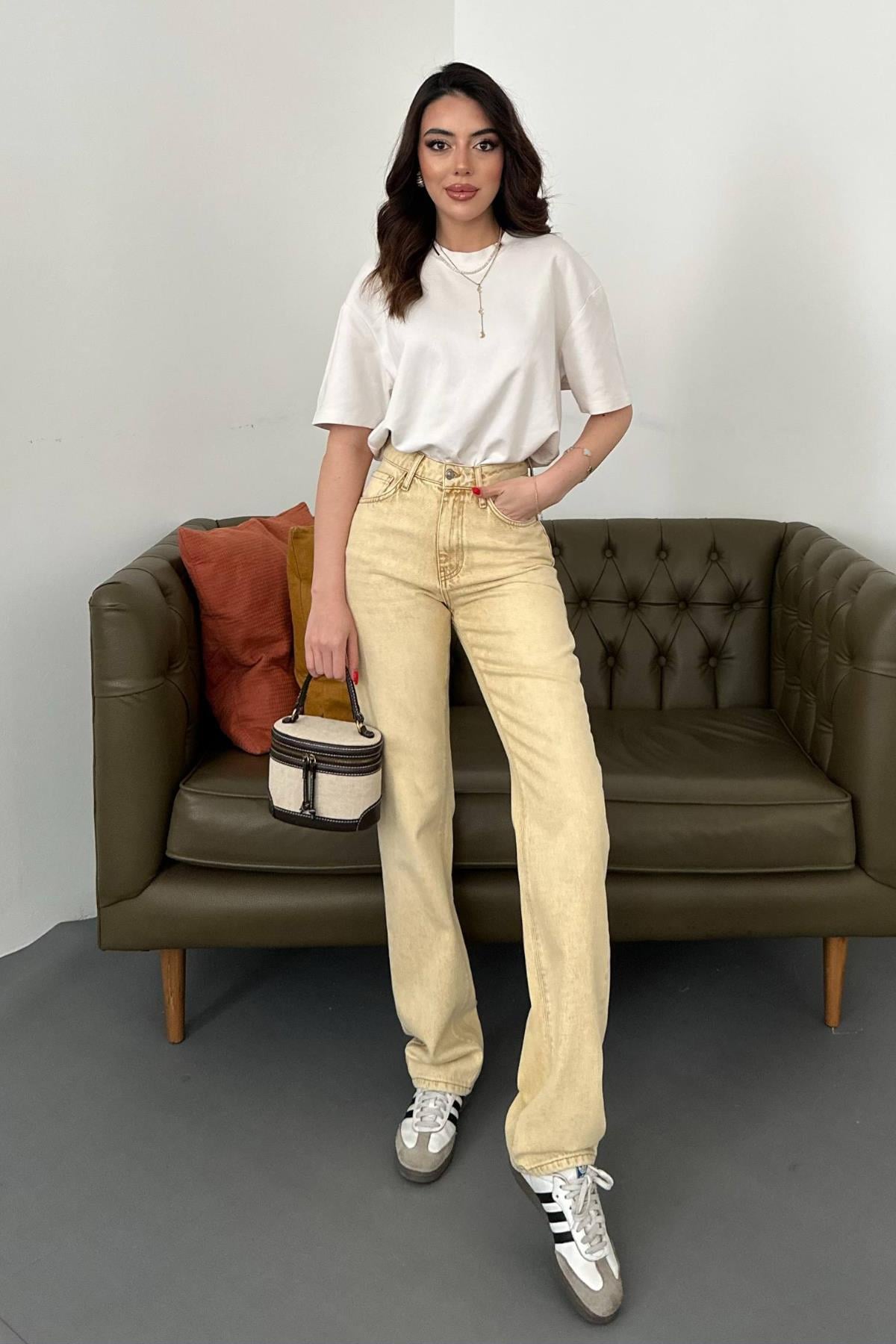 Hardal Straightmania Jeans Pantolon - Hardal