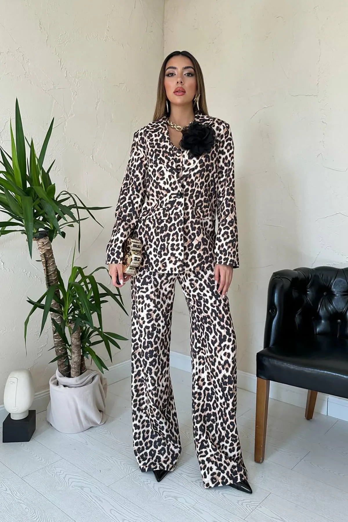 Leopar Leopar Desenli 3Lü Takım - Leopar – Leopar, L