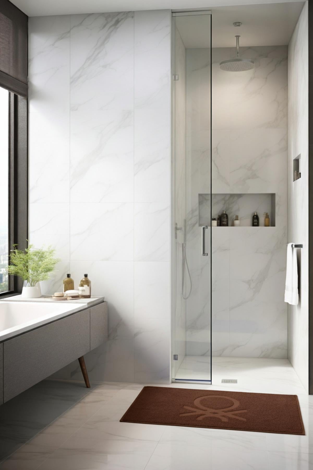 Be-0785-Dbr %100 Pamuk Koyu Kahverengi 50X80 Cm Banyo Paspas Havlu - KOYU KAHVERENGİ