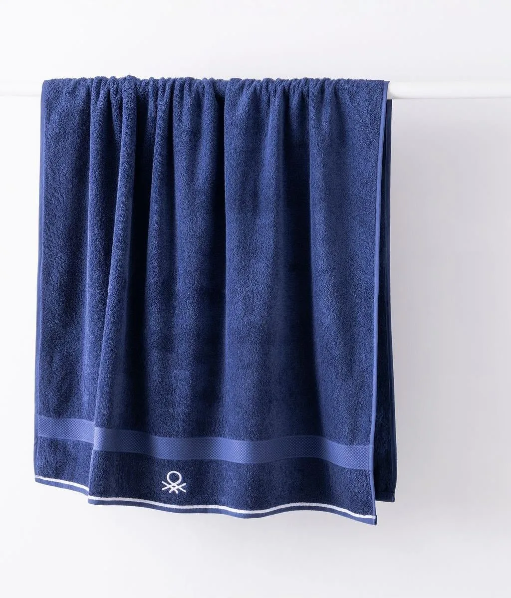Be-2293-Nvy %100 Pamuk Lacivert 90X150 Cm Havlu - LACİVERT