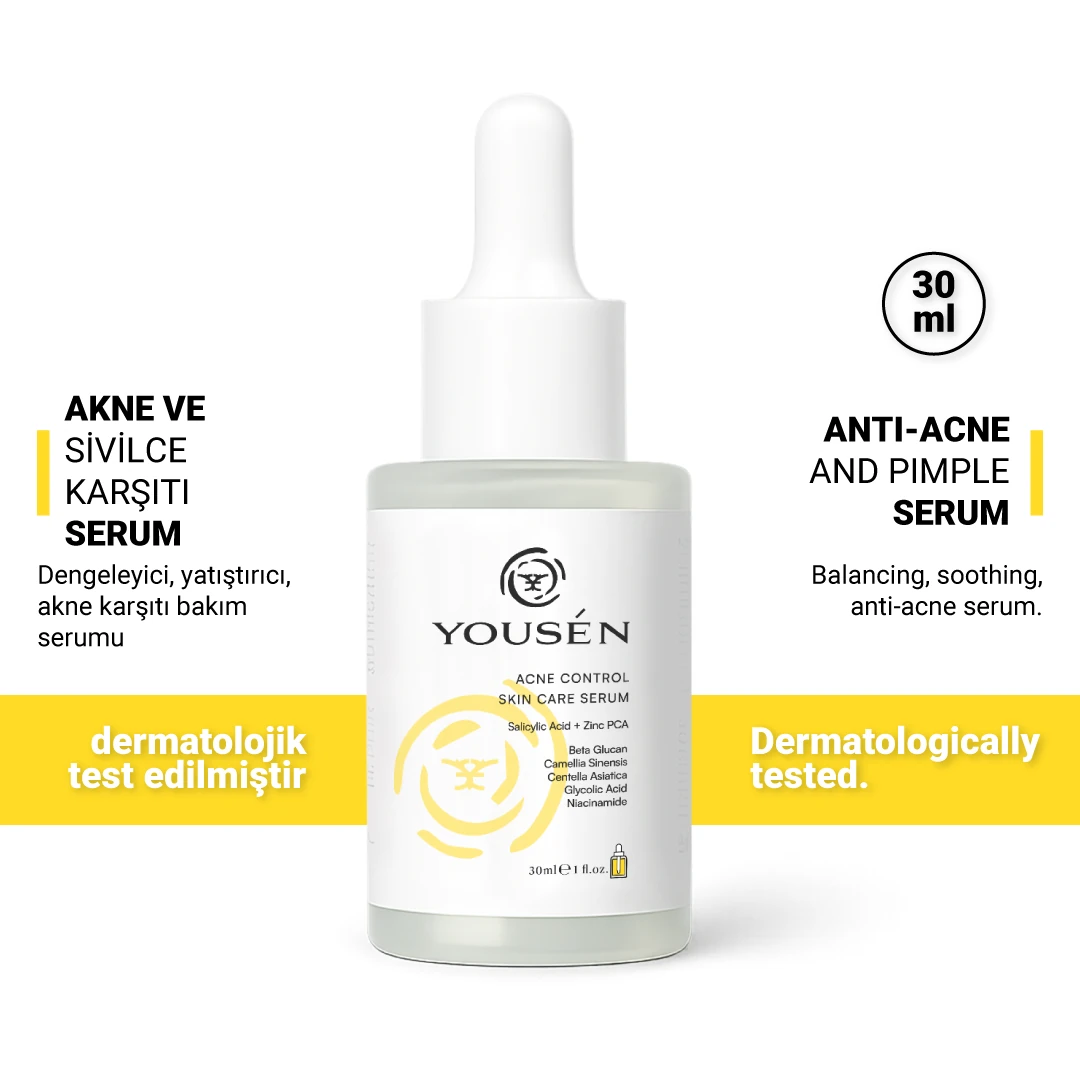 Akneye Eğilimli Ciltler İçin Mikrobiyom Destekleyici Akne Karşıtı Serum 30 ml