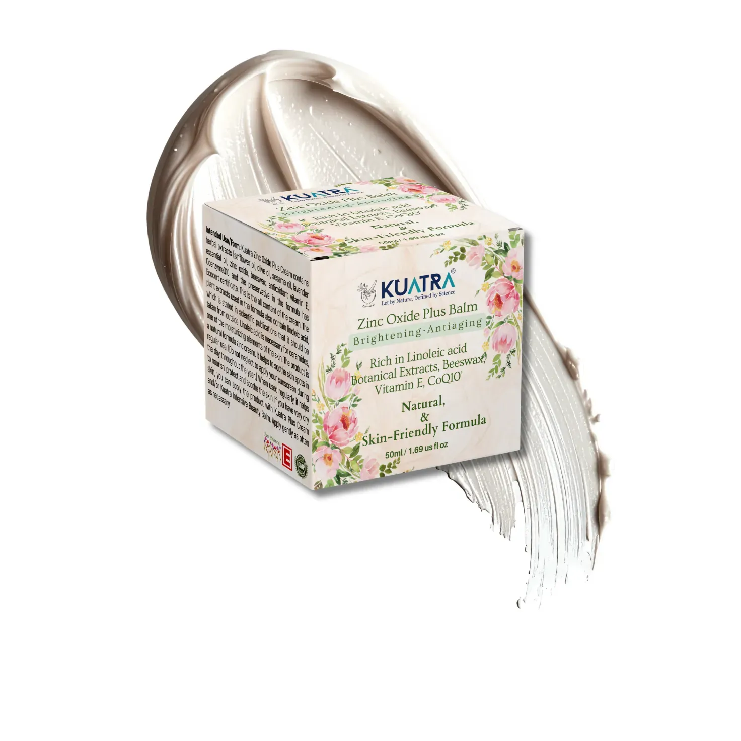 Kuatra Çinko Oksit Plus Balm (Leke Karşıtı, Canlandırıcı Nemlendirici Günlük Bakım- Doğal İçerik)