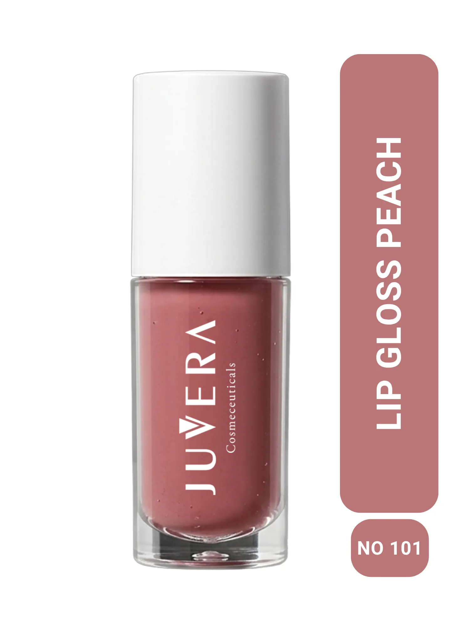 JUVERA Nemlendirici Etkili Renkli Dudak Parlatıcısı Peach - Lip Gloss Peach 3 in 1 - 5 ml